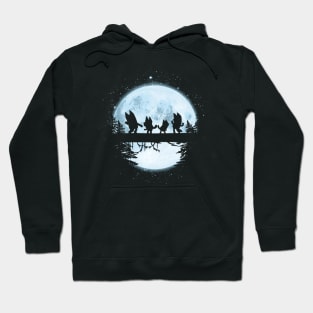 Midnight Dancing Blu Hoodie